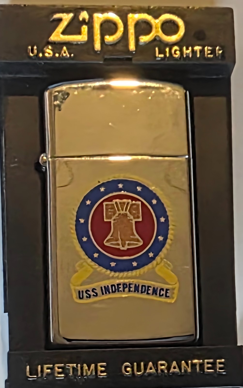 Vintage Metal Zippo, USS Independence LCS-2, Lead Ship of the Independence-Class Vintage Metal Zippo, USS Independence LCS-2, Lead Ship of the Independence-Class