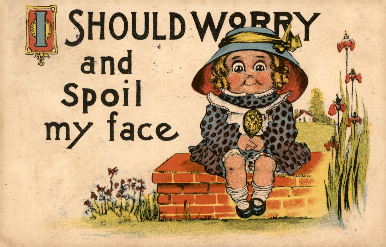 J.W. Wildman, Kensington, MD - Greetings from Jeania - 18?? Postcard J.W. Wildman, Kensington, MD - Greetings from Jeania - 18?? Postcard