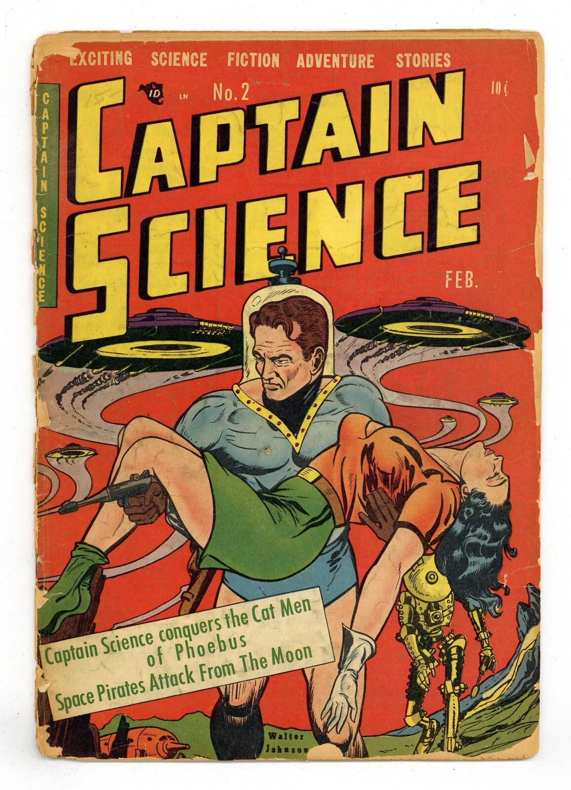 Captain Science #2 PR 0.5 1951