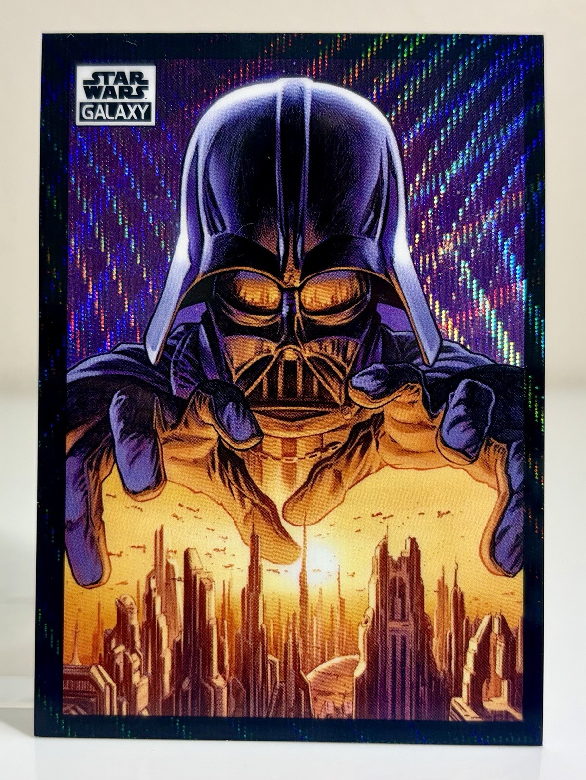 ✨ A Galaxy Within Grasp - 2022 Topps Star Wars Galaxy - Wave Refractor 95/99 ✨