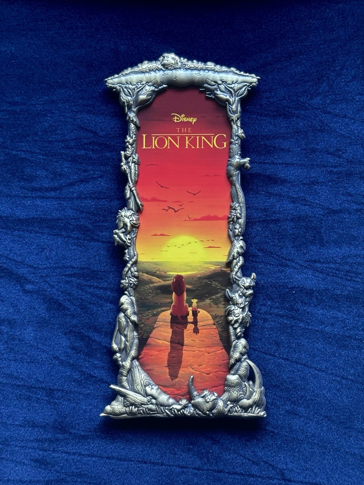Artland Lion King Mufasa & Simba Disney Framed Pin Ben Harman Series LE 75 Artland Lion King Mufasa & Simba Disney Framed Pin Ben Harman Series LE 75
