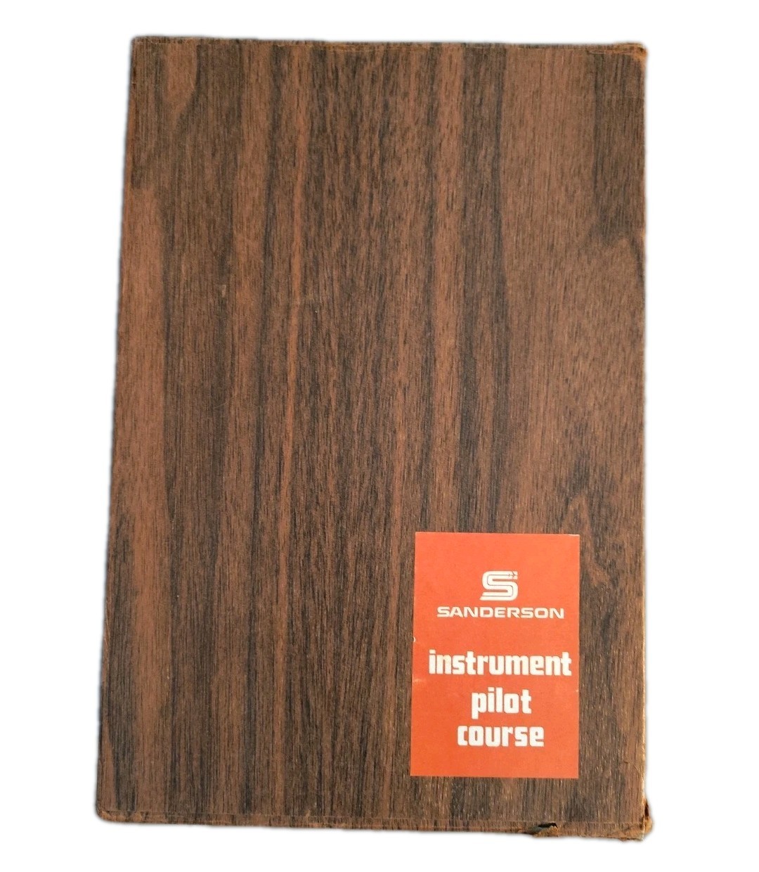Sanderson Instrument Pilot Course By 1973/1974 Jeppesen & Co.