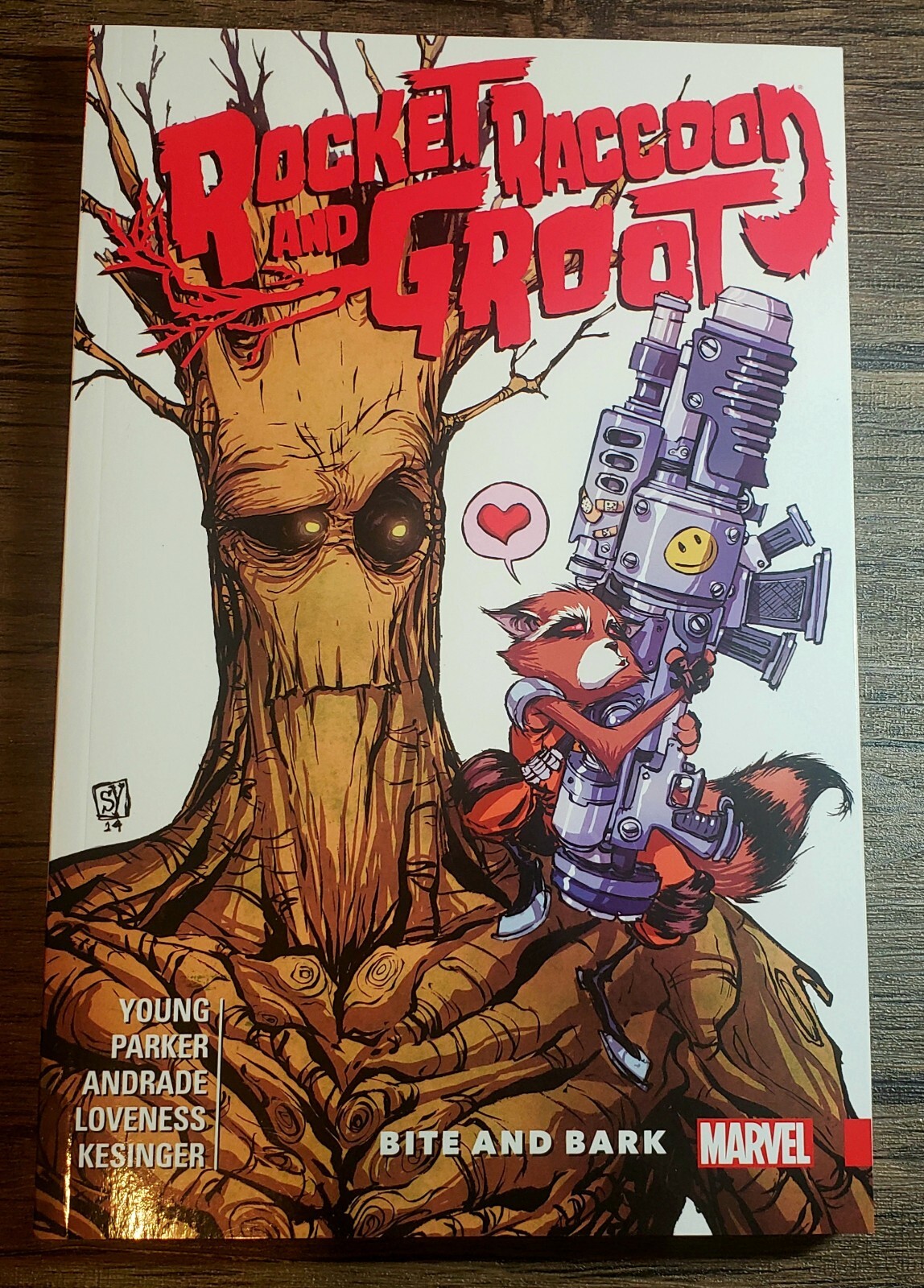 Rocket Raccoon and Groot Vol. 0 : Bite and Bark by Jeff Loveness (2016, Trade...