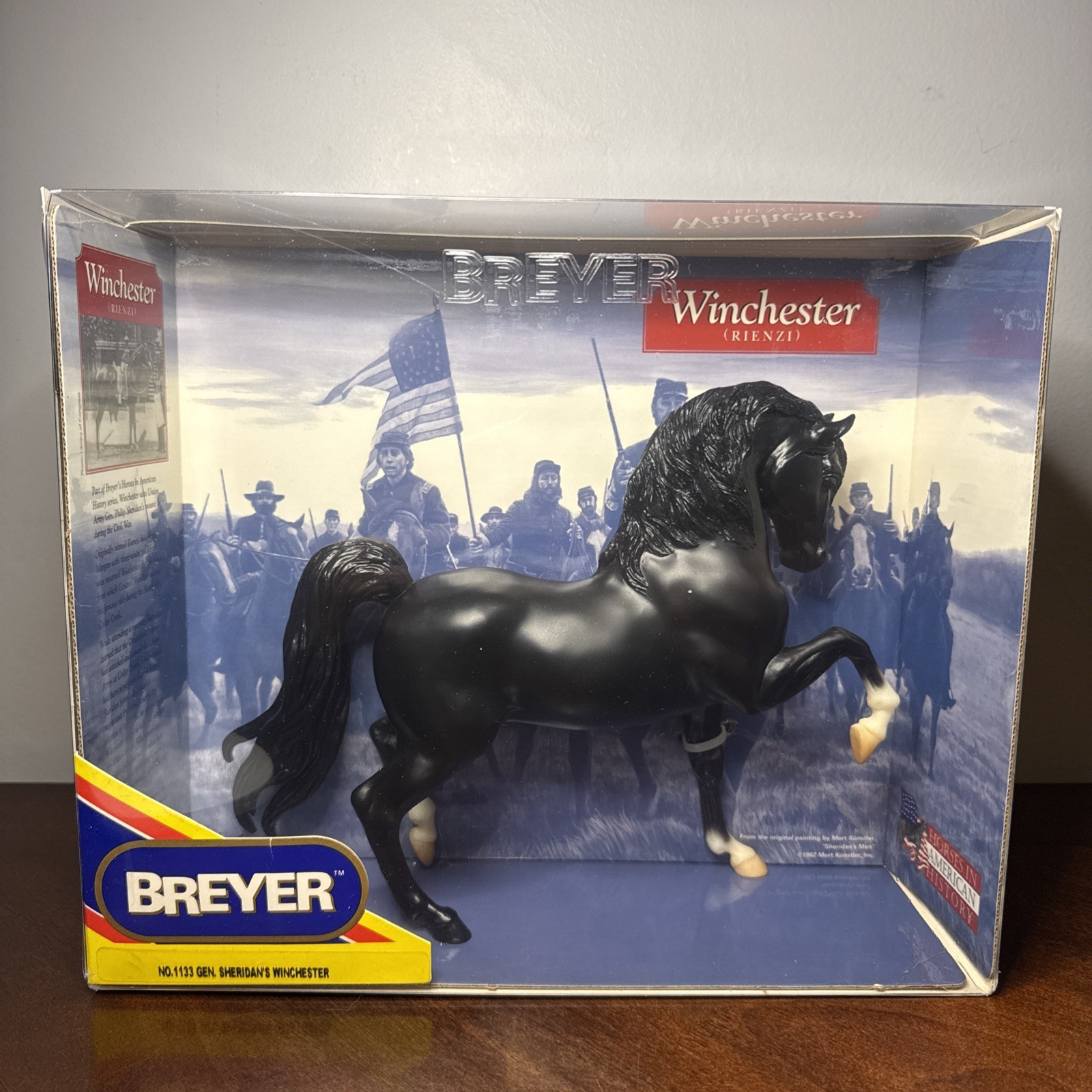 Breyer No. 1133 General Sheridan’s Winchester New In Box Breyer No. 1133 General Sheridan’s Winchester New In Box