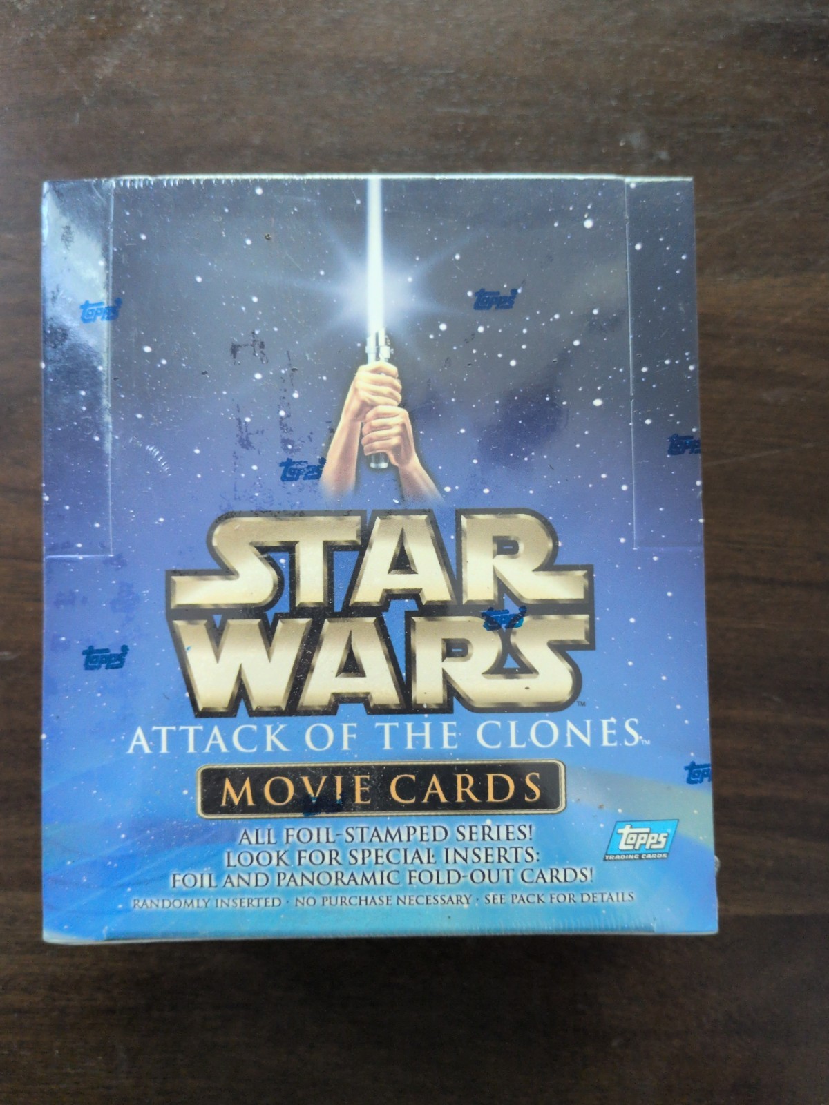 New Sealed Star Wars Attack Of The Clones Movie Cards