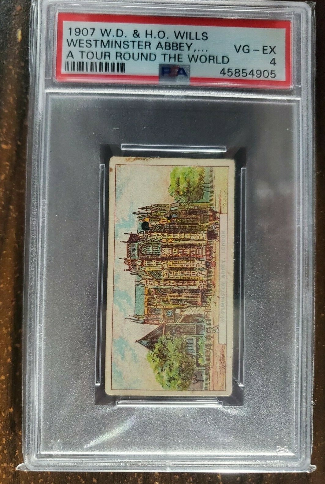 1907 W.D. & H.O. Wills - London, England - Westminster Abbey - PSA 4. 