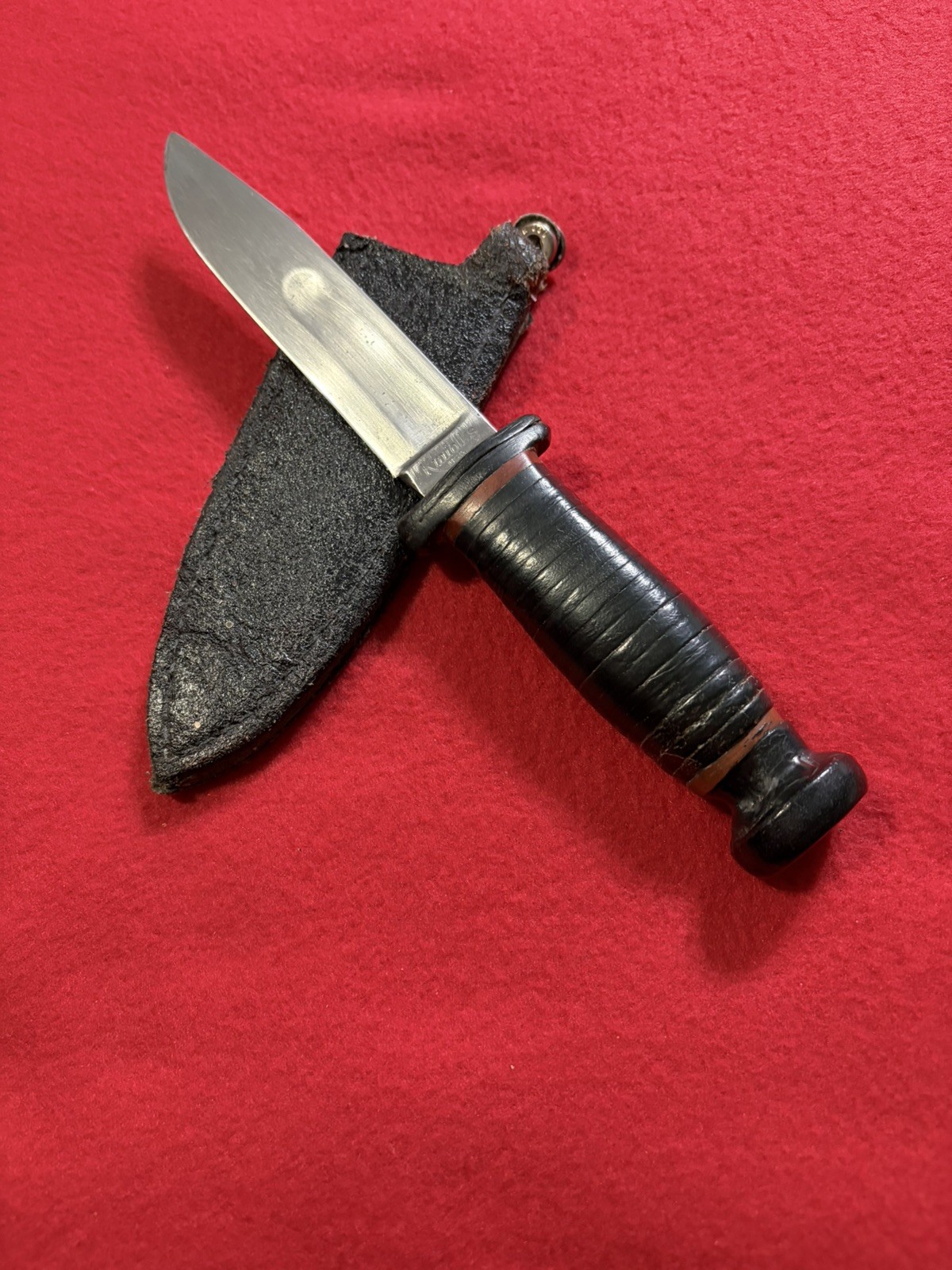 Vintage Kinfolks U.S.A. WWII Fighting Knife-Very Few Made