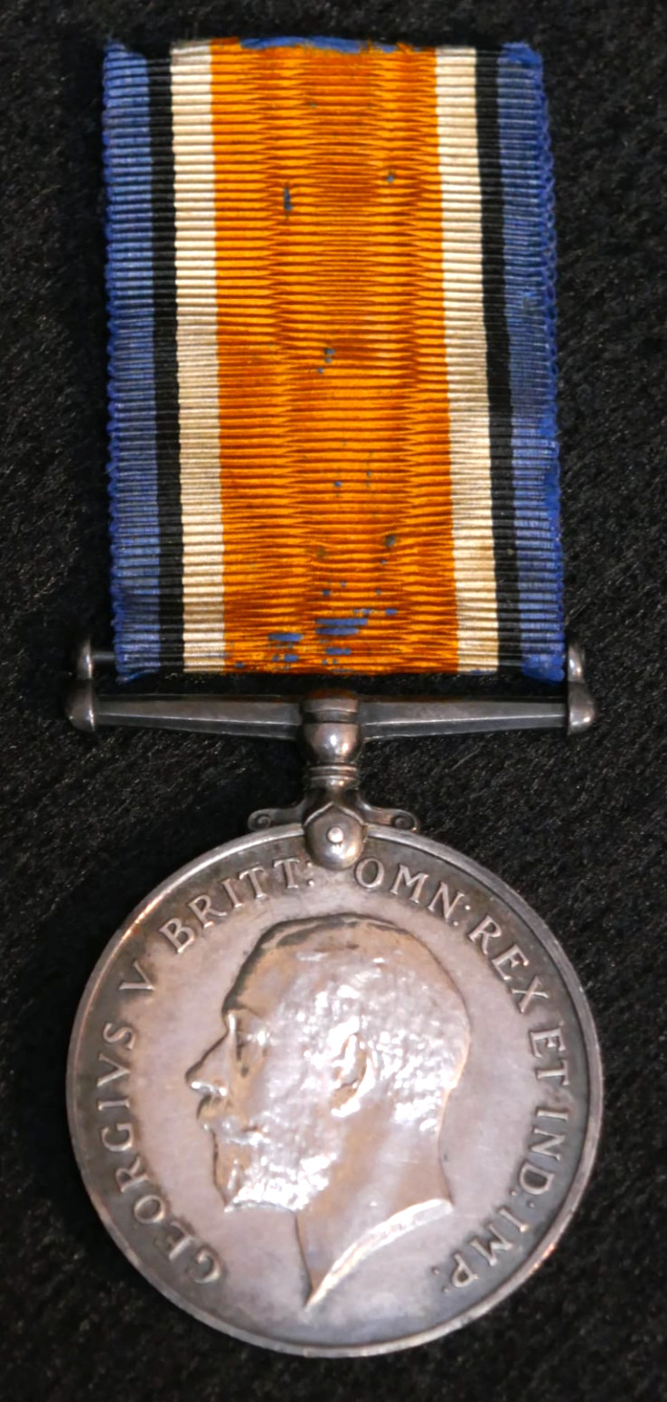 WWI Royal Canadian Army British War Medal Pvt AJ SWICK Nova Scotia Regiment