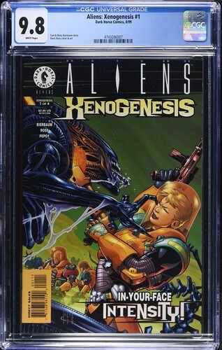 CGC 9.8 ALIENS: XENOGENESIS #1 .. 1999 ..