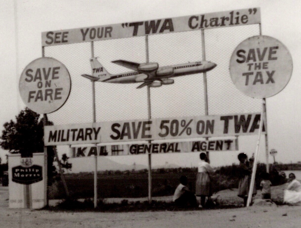 Vietnam War TWA Airline Phillip Morris Cigarettes AD Vintage c1969 Photograph