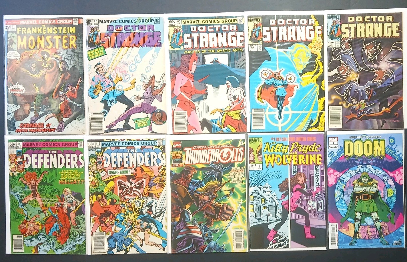 Marvel Key First Appearance Comic Book Lot