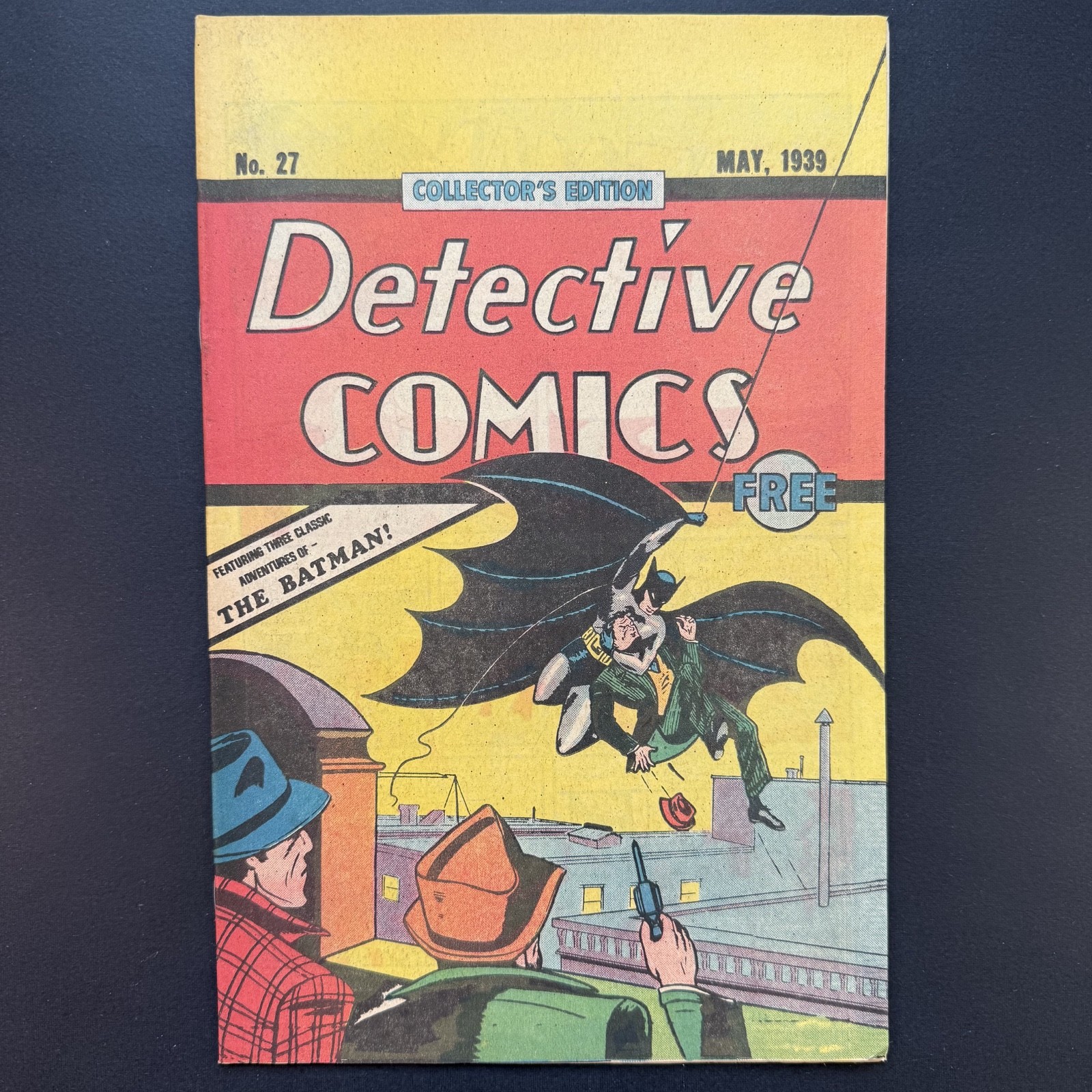 Detective Comics 27 1ST BATMAN + JOKER Oreo Reprint 1984 Golden Age 1939 Robin Detective Comics 27 1ST BATMAN + JOKER Oreo Reprint 1984 Golden Age 1939 Robin