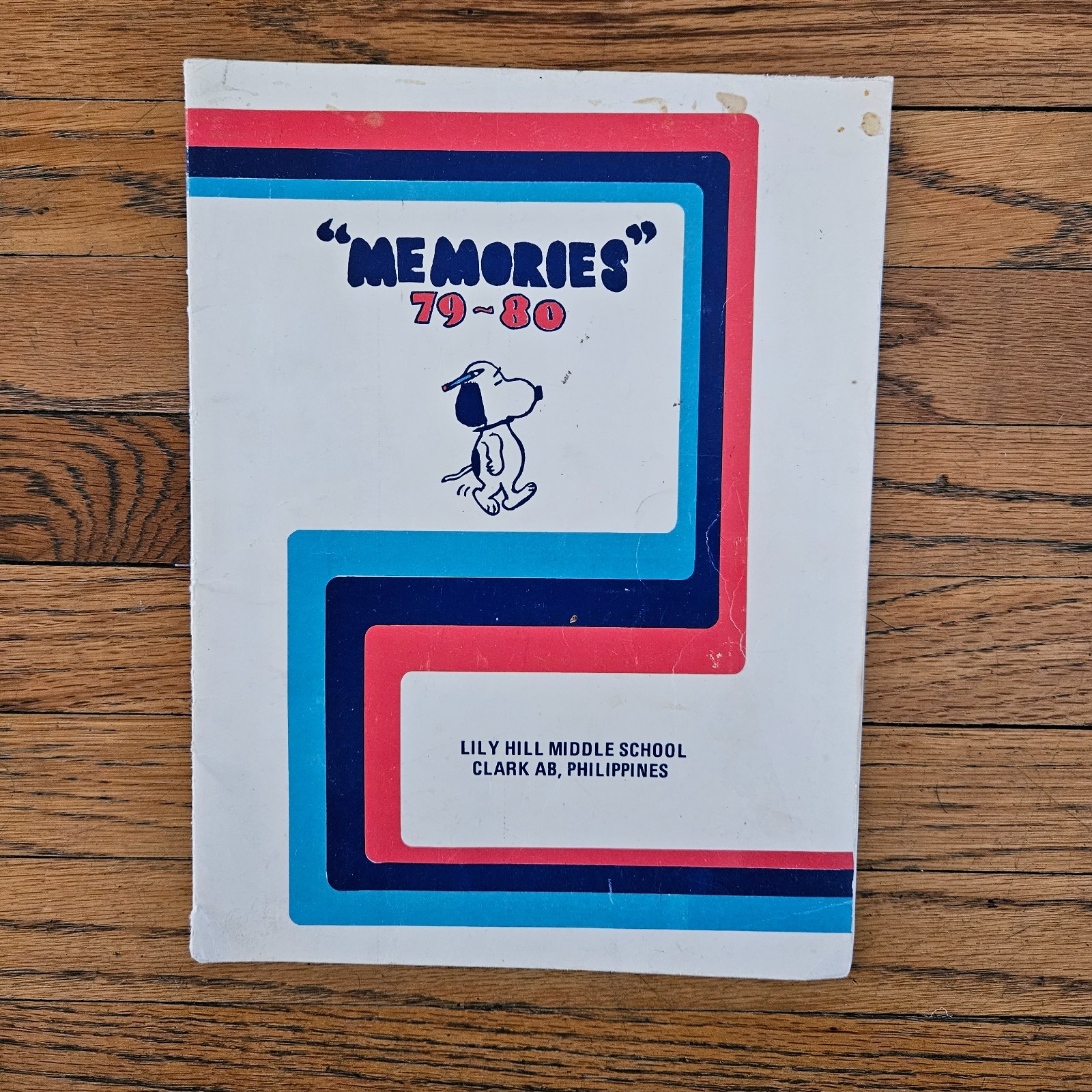 VINTAGE 1979 & 1980 CLARK AIR BASE PHILIPPINES MIDDLE SCHOOL YEARBOOK & LETTER VINTAGE 1979 & 1980 CLARK AIR BASE PHILIPPINES MIDDLE SCHOOL YEARBOOK & LETTER