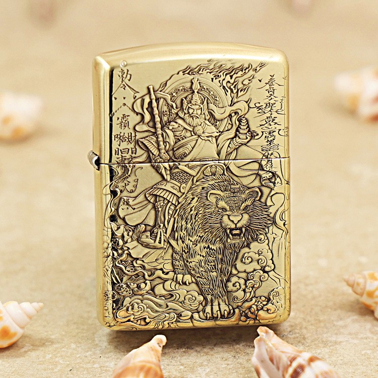 Zippo Lighter 168 Eagle Emperor Zhao Gongming Character Series