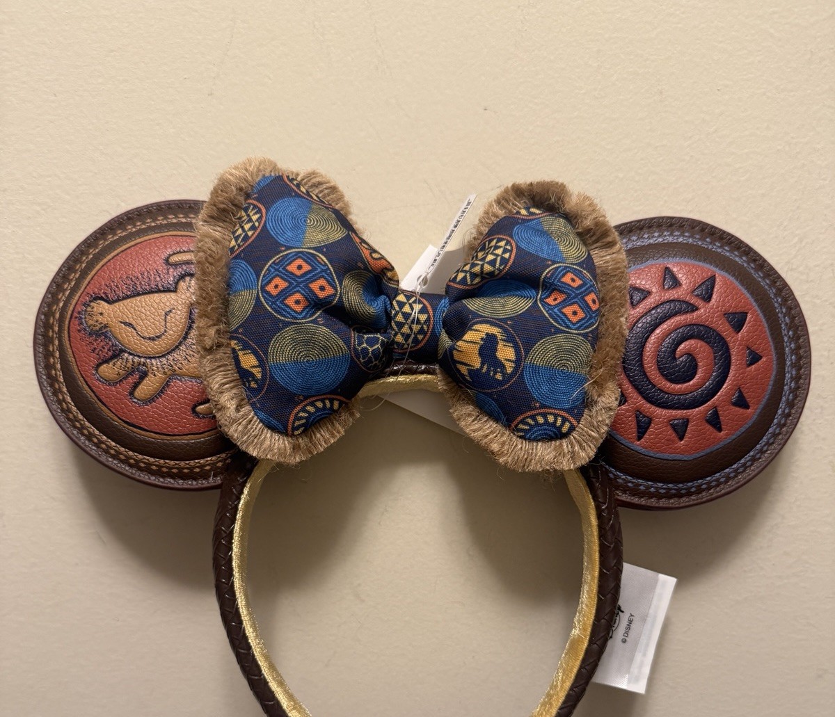 Disney The Lion King Simba Minnie Mouse Ears Headband Adult NEW