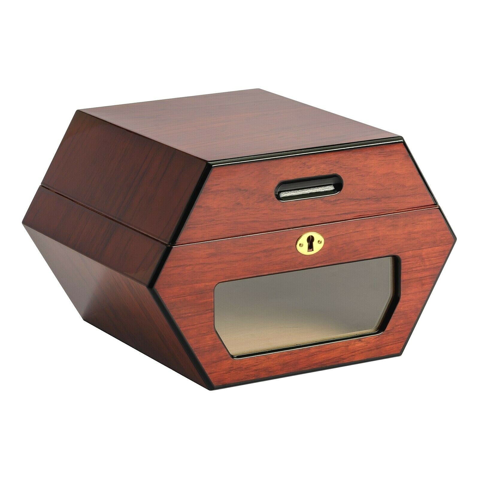 Don Salvatore Classic Cuban Wheel Humidor Holds up to 50 Cigars, SureSeal Don Salvatore Classic Cuban Wheel Humidor Holds up to 50 Cigars, SureSeal