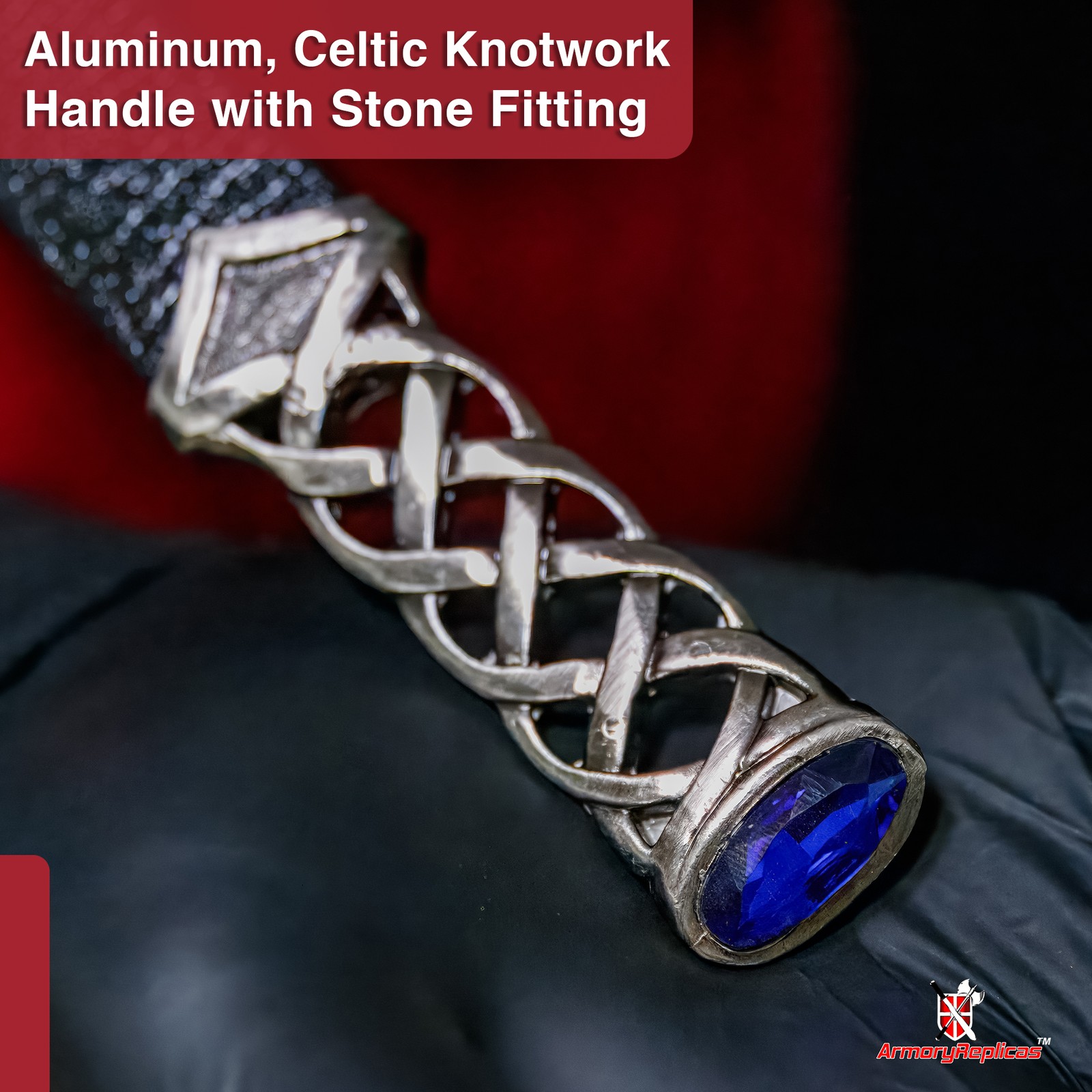 Scottish Celtic Twisted Steel Traditional Medieval Stone Sgain Dubh Dagger Knife Scottish Celtic Twisted Steel Traditional Medieval Stone Sgain Dubh Dagger Knife