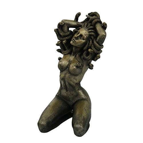 Pacific Giftware Medusa Gorgon with Snake Hair Classic Statue Figurine, Bronze Pacific Giftware Medusa Gorgon with Snake Hair Classic Statue Figurine, Bronze