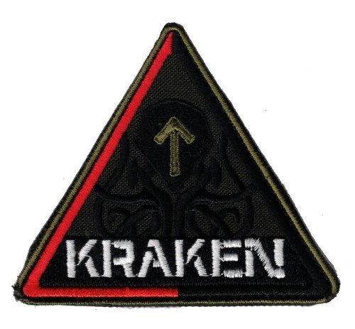 Ukrainian sleeve patch for Special Unit Kraken