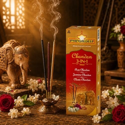 Mangaldeep Sandal Agarbatti - 160 Sticks