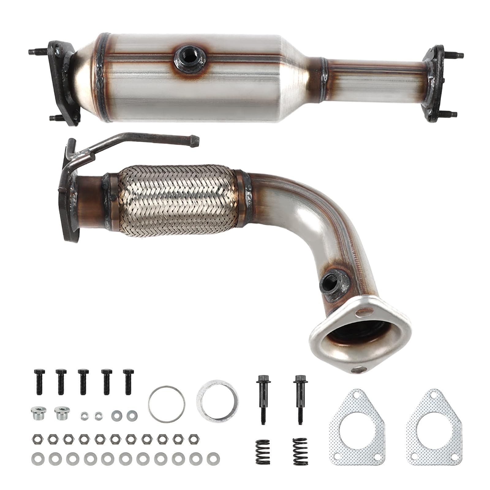 Front Flex Pipe & Catalytic Converter Replacement for Honda Accord 2003 2004 ... Front Flex Pipe & Catalytic Converter Replacement for Honda Accord 2003 2004 ...