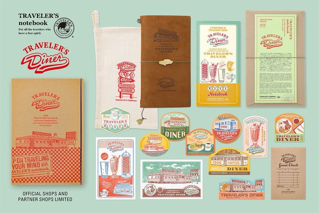Traveler's Notebook Limited Set Traveler's Diner Traveler's Notebook Limited Set Traveler's Diner