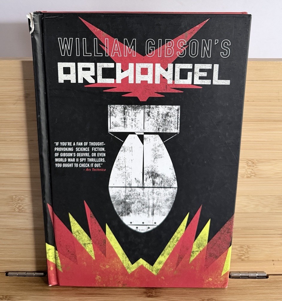 WILLIAM GIBSON'S ARCHANGEL HC IDW COMICS EISNER NOMINATED SCI-FI HARDCOVER VF+