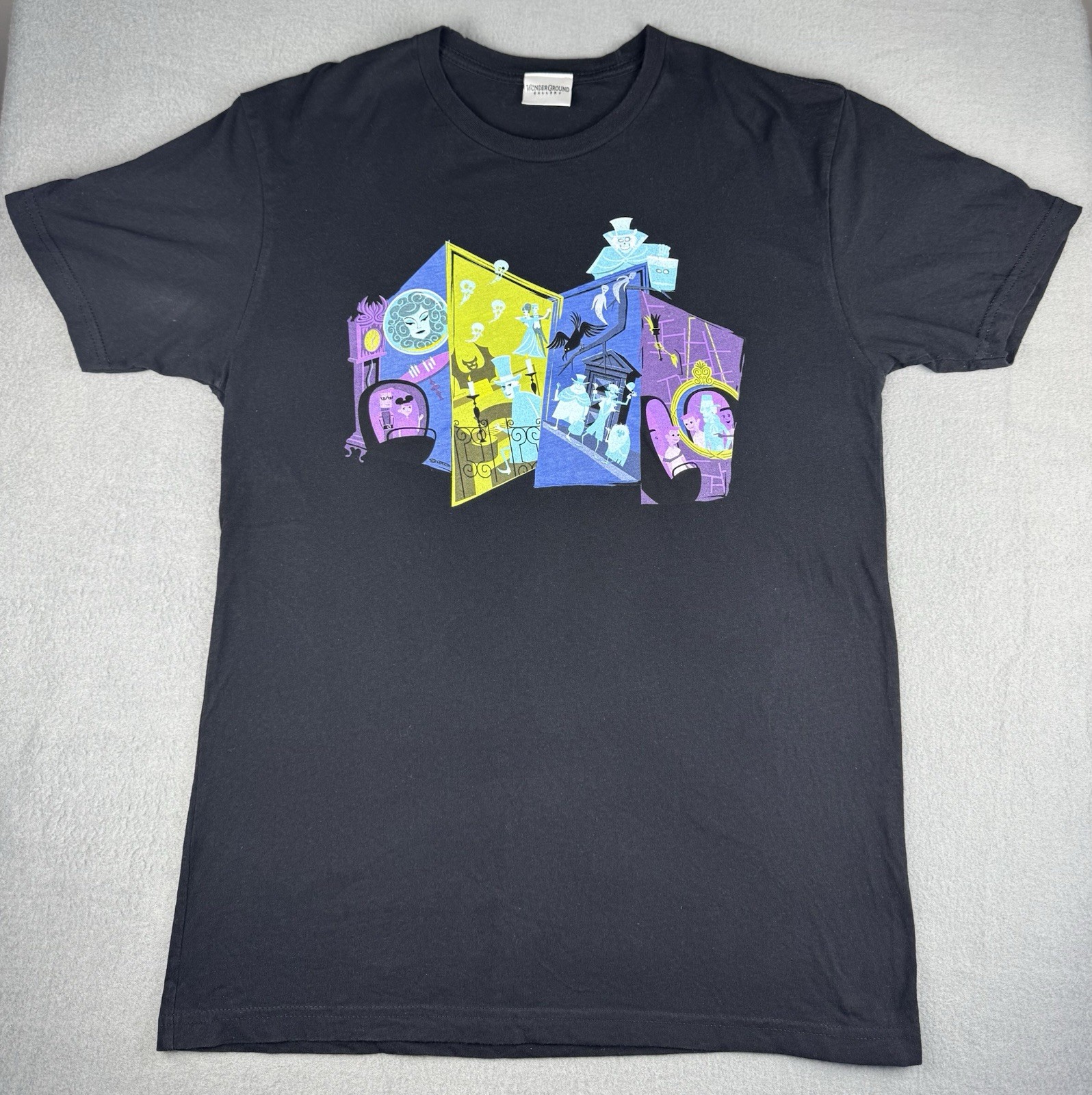 Disney Wonder Ground Gallery Haunted Mansion 50th Anniversary Shirt~Size Medium Disney Wonder Ground Gallery Haunted Mansion 50th Anniversary Shirt~Size Medium