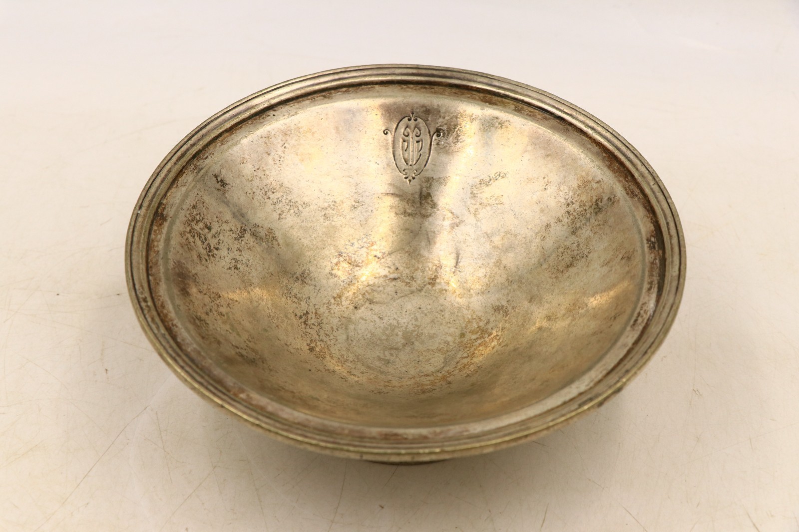 Chrysler Building Cloud Club Silver Plated Bowl RARE 7\
