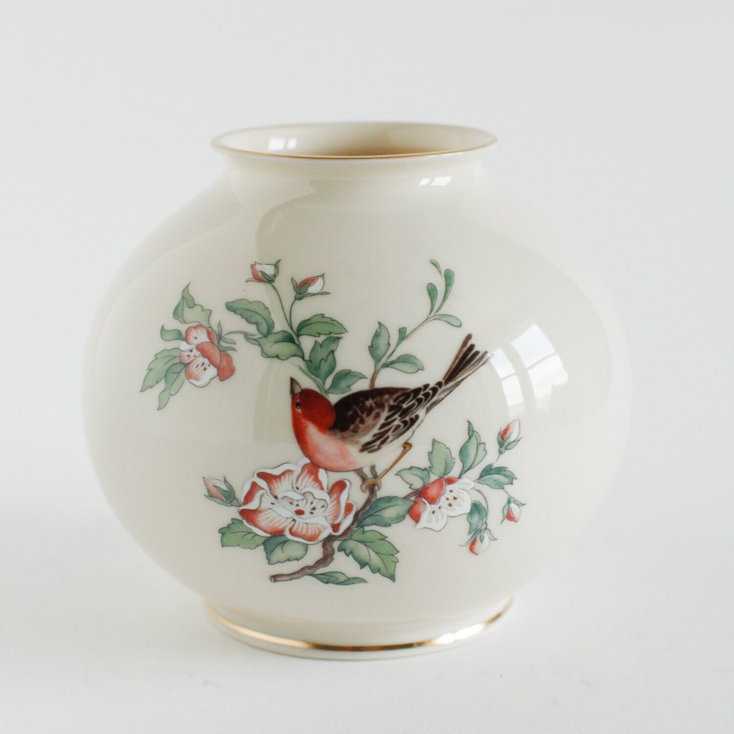 Lenox Serenade Globe Vase 4 3/4\