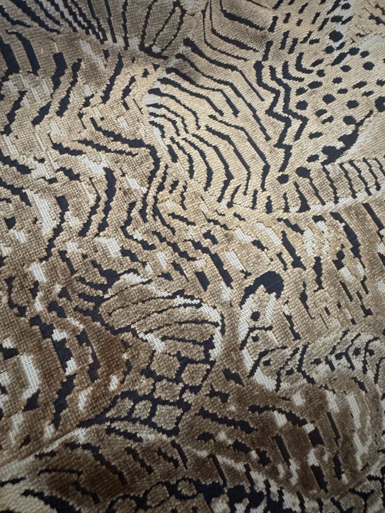Schumacher Tigress Velvet 1.5 yards Schumacher Tigress Velvet 1.5 yards
