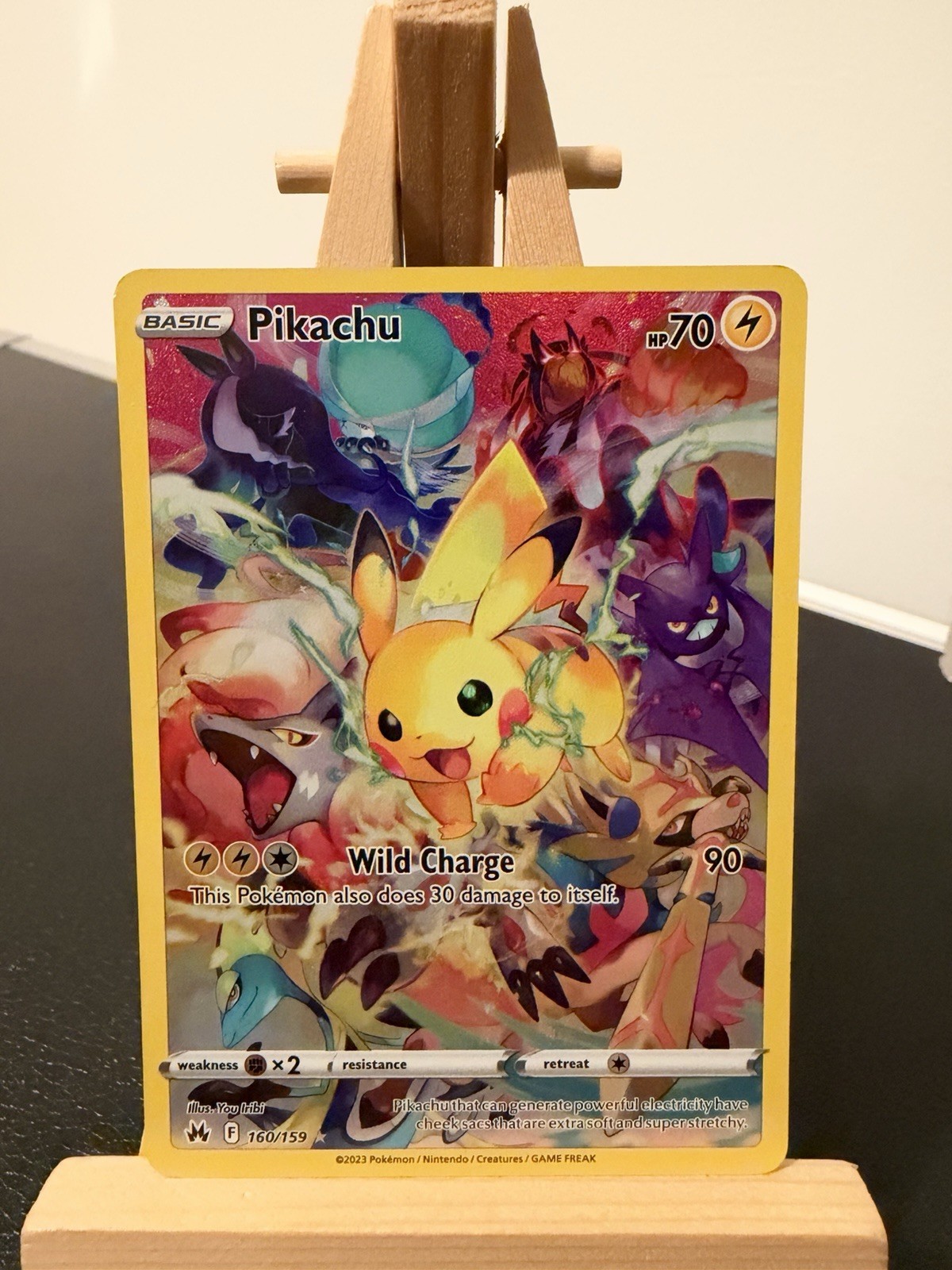 Pokémon TCG - Pikachu - 160/159 - Crown Zenith NM