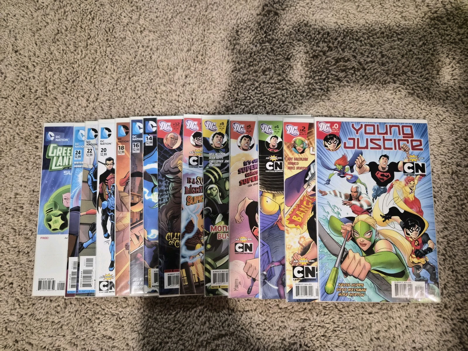Young Justice Comic Book Lot #0-25 + FCBD ISSUES (2011) DC Comics