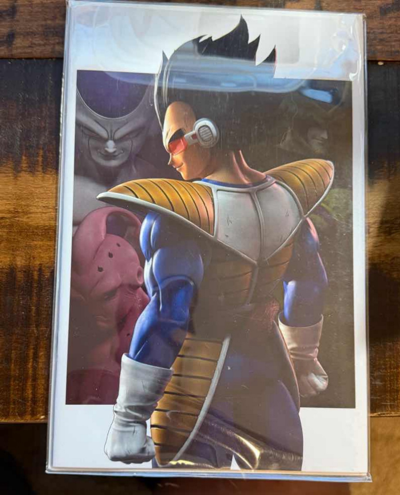 Akira Toriyama Tribute Art Comic Vegeta Dragon Ball Z Uribe