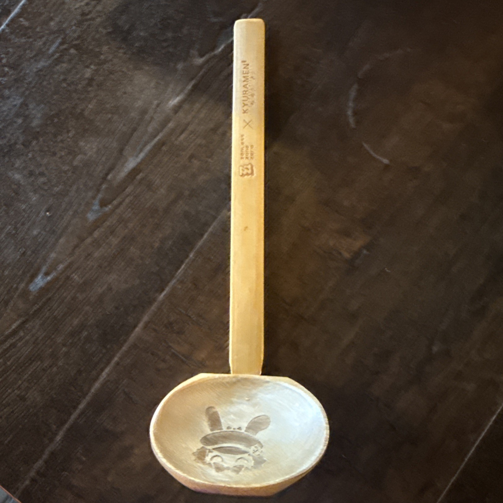 New ZZZ Zenless Zone Zero X Kyuramen Noodles Wooden Spoon New ZZZ Zenless Zone Zero X Kyuramen Noodles Wooden Spoon