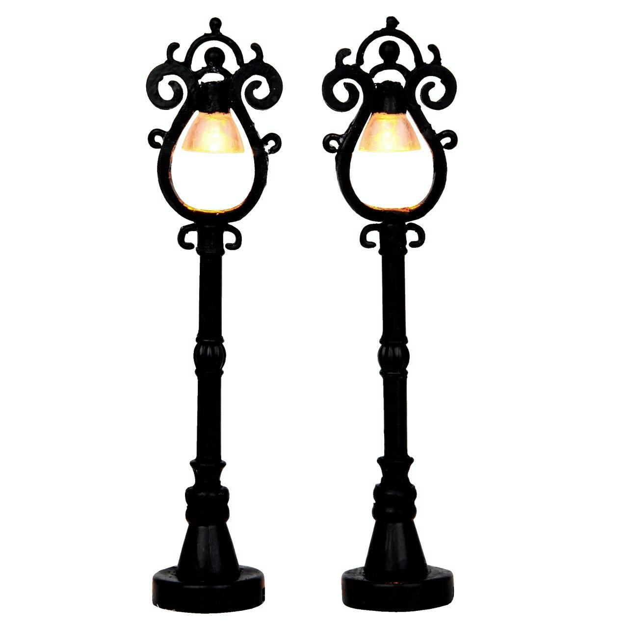 Lemax 2014 Parisian Street Lamp Caddington Village #44757 Battery Operated Rare Lemax 2014 Parisian Street Lamp Caddington Village #44757 Battery Operated Rare