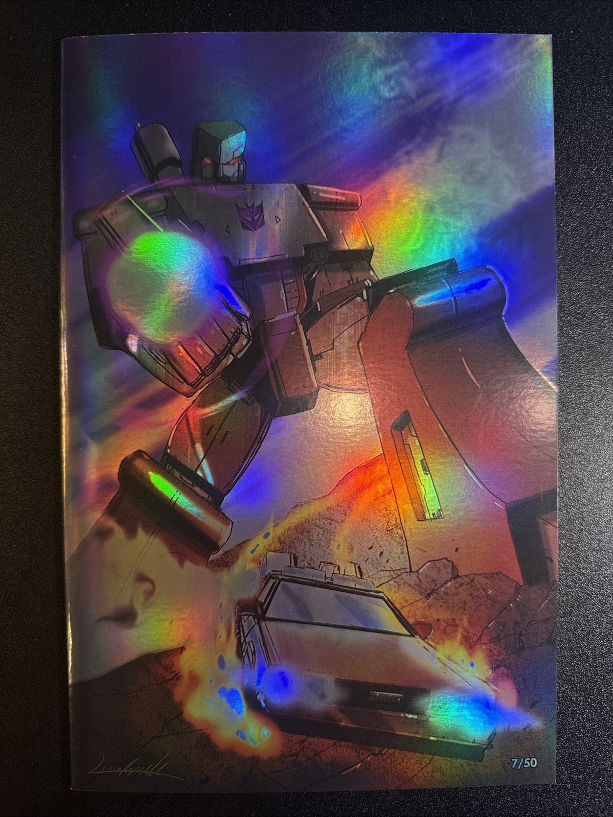 Fame: Michael J. Fox #1 - Livio Ramondelli VIRGIN FOIL Transformers/BTF Ltd 50