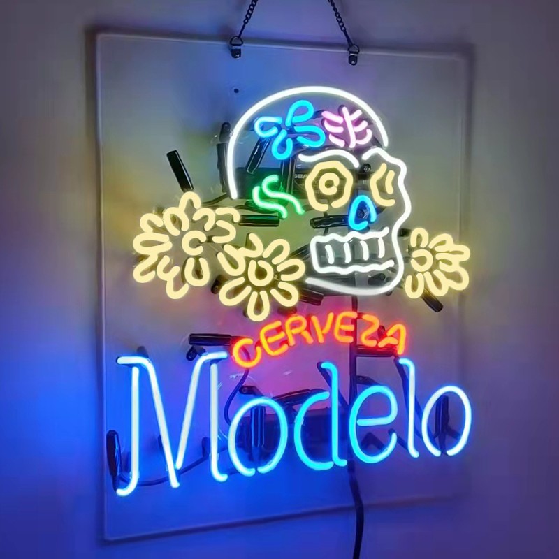US STOCK Cerveza Modelo Beer Neon Sign 24\