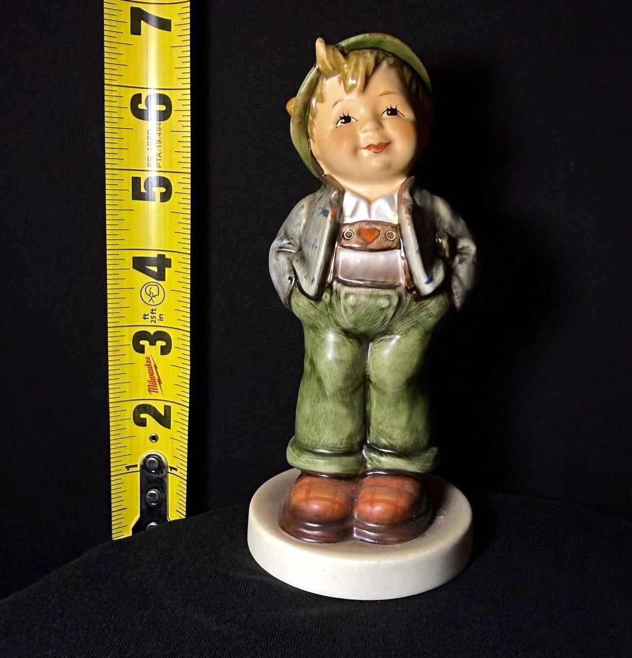 Goebel M.I. Hummel Club “Hello World” Porcelain Hand Painted Figurine TMK6