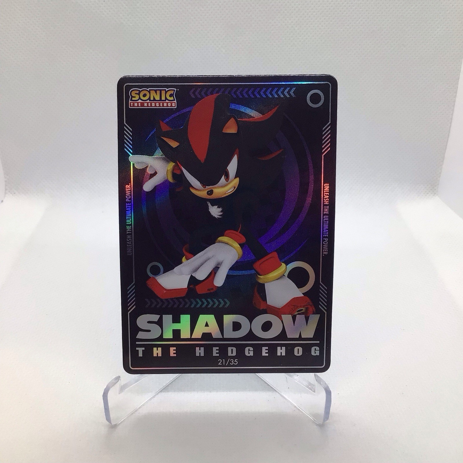 2026 Wendy’s Sonic the Hedgehog x Wendy’s Promo Trading Card #21/35 Shadow 2026 Wendy’s Sonic the Hedgehog x Wendy’s Promo Trading Card #21/35 Shadow