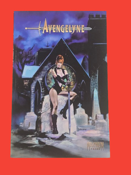 Avengelyne #1 1995 Maximum Press Trade Paperback Julie Bell Cover TPB