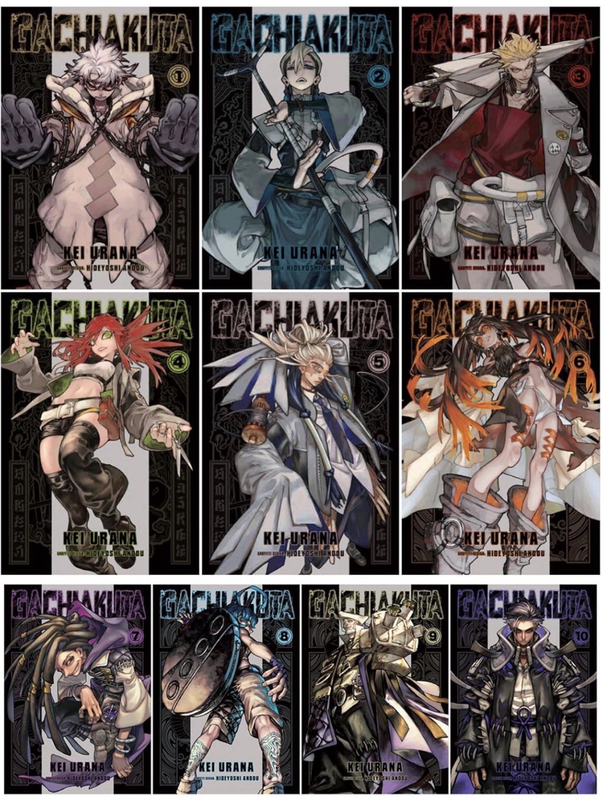 Gachiakuta Manga Set English Kodansha Volumes 1-10