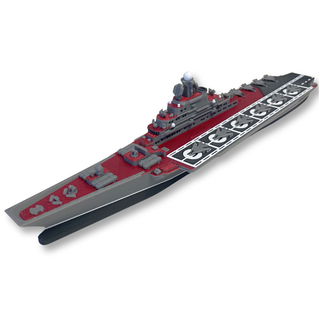 10-Inch Kiev-Class Aircraft Carrier Model – Soviet Hybrid Heavy Aviation Cruiser
