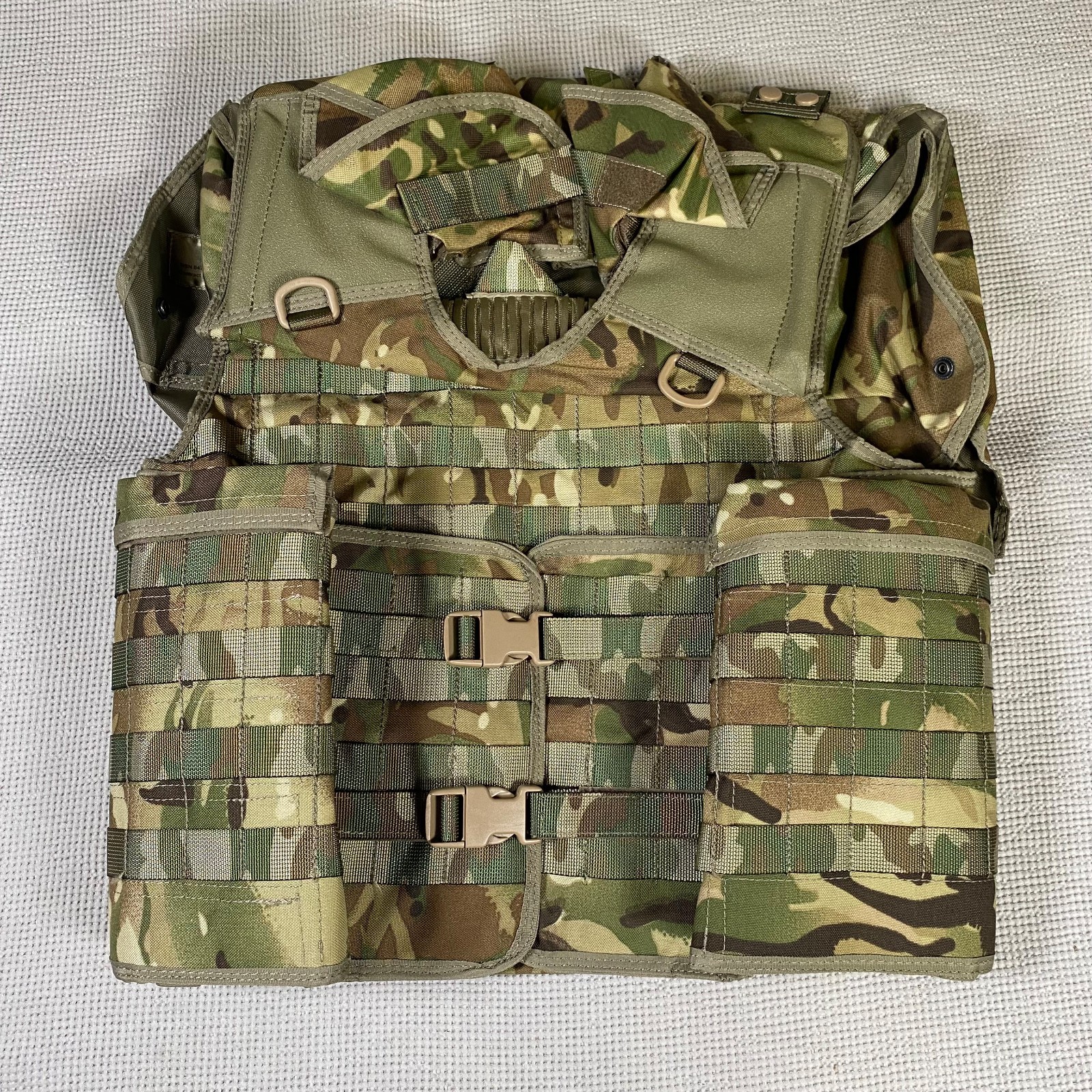 NEW Unissued British Army MTP Osprey MK4 Plate Carrier Vest w/Pouches Camo Large
