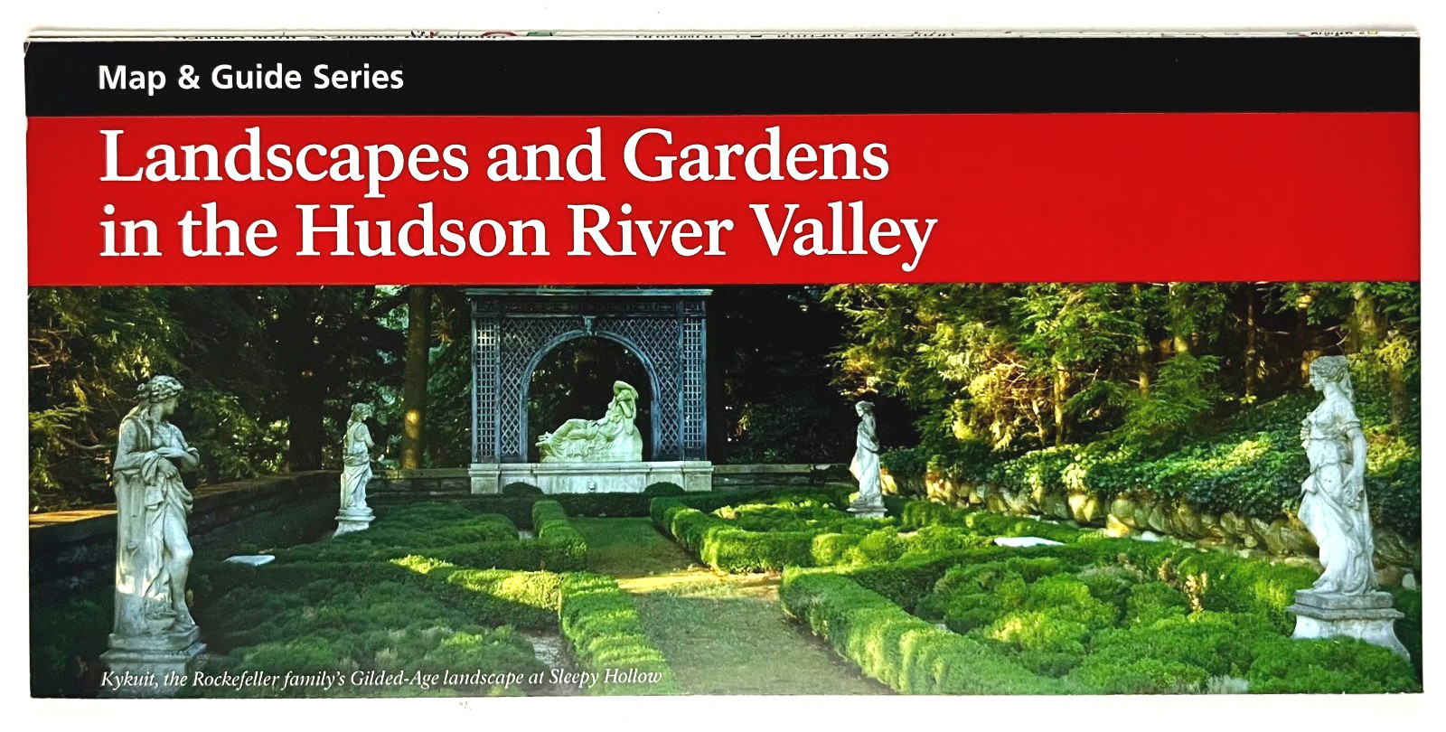 2007 Hudson River Valley Landscapes Gardens Guide Map New York Travel Brochure
