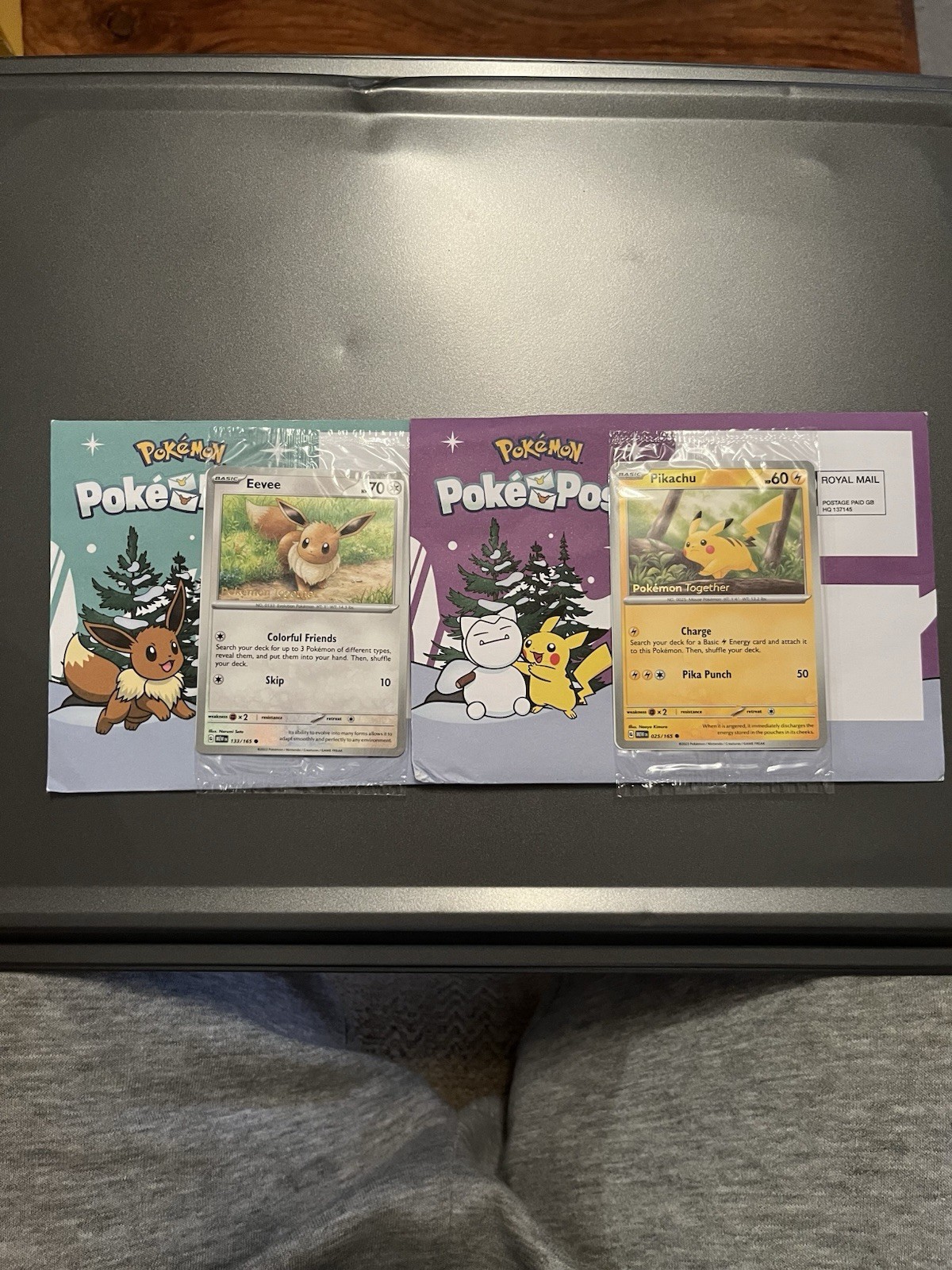 Pokémon Together 151 Pikachu 025/165, Eevee 133/165 2 Pack, Sealed Pokémon Together 151 Pikachu 025/165, Eevee 133/165 2 Pack, Sealed