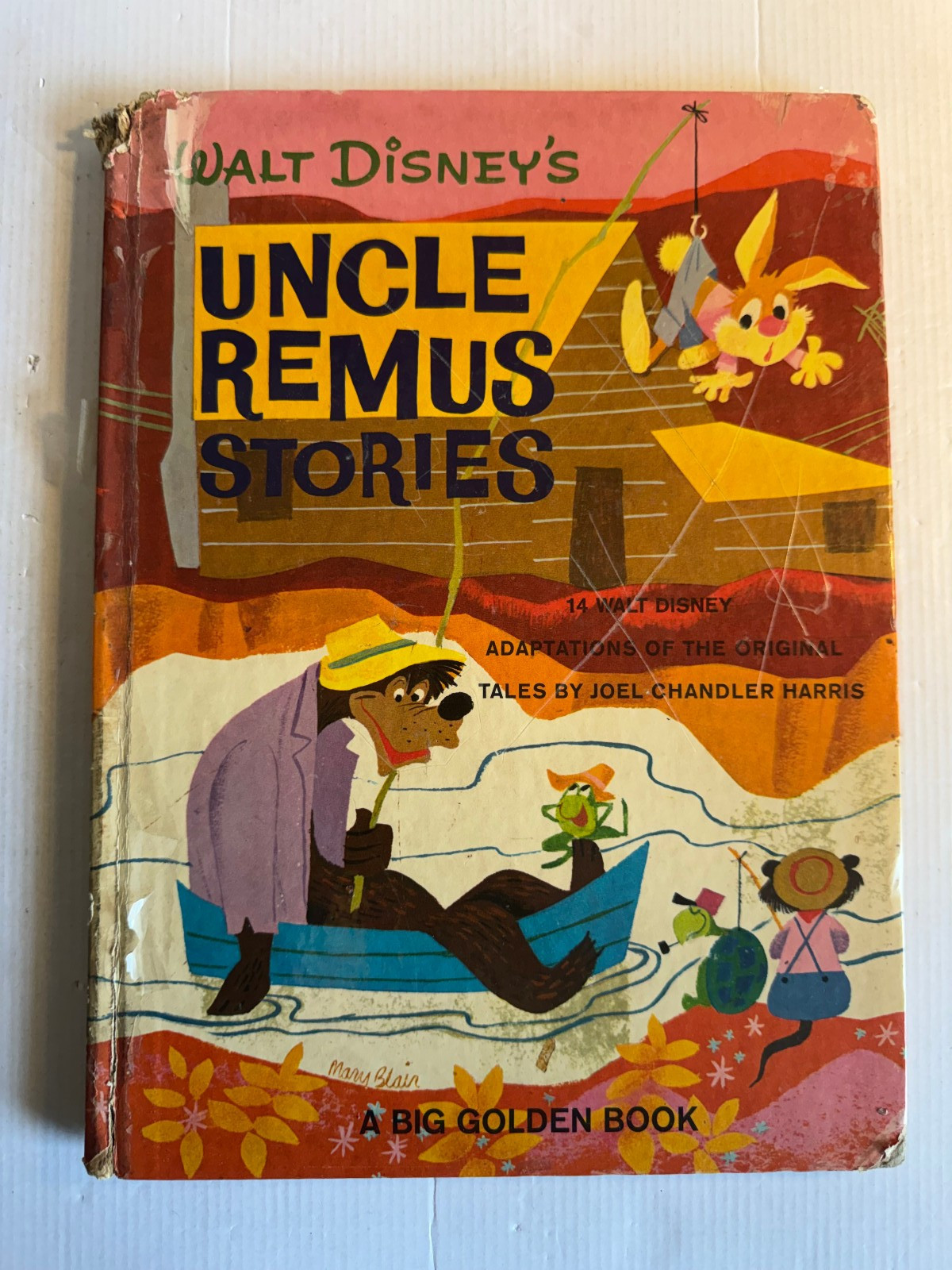 Walt Disney’s Uncle Remus Stories Hardcover Big Golden Book 1964 Edition