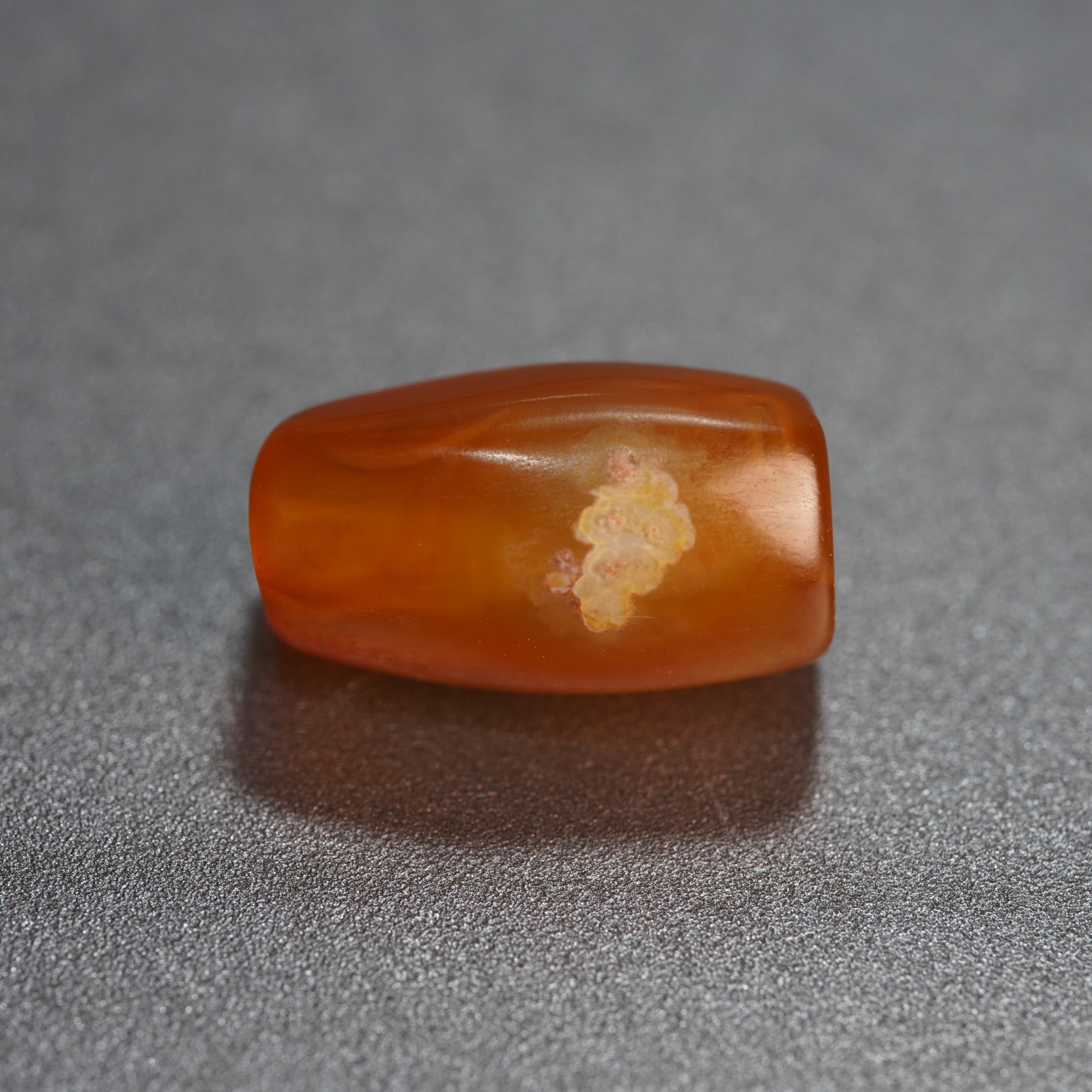 Antique Weathered Agate Bead, spiritual luck gem for craft and ornament 3.4g Antique Weathered Agate Bead, spiritual luck gem for craft and ornament 3.4g