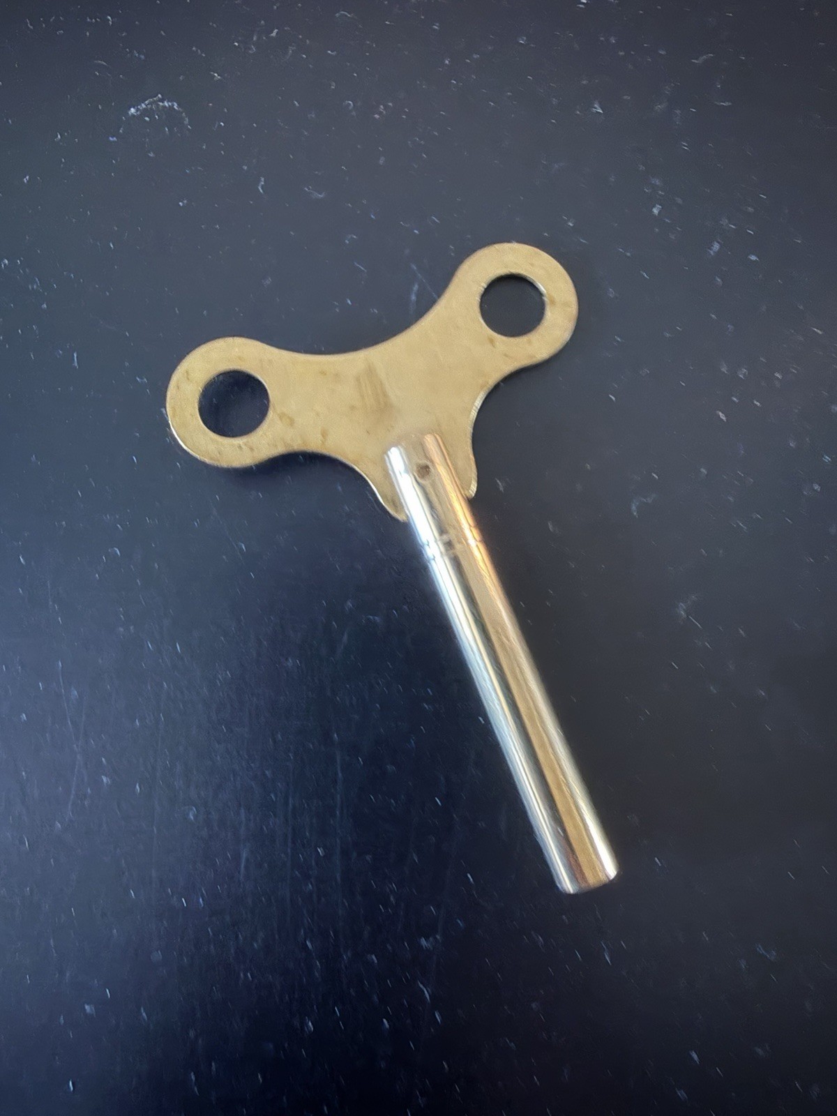 New Long Brass Key For Schatz 53 400 Day Anniversary Clock