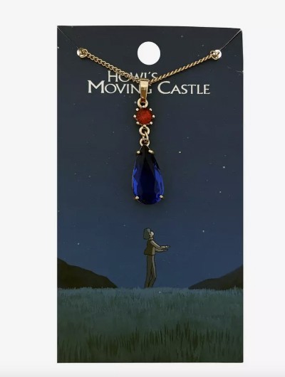 Studio Ghibli Howl\'s Moving Castle Howl Replica Necklace Licensed New w/Tag